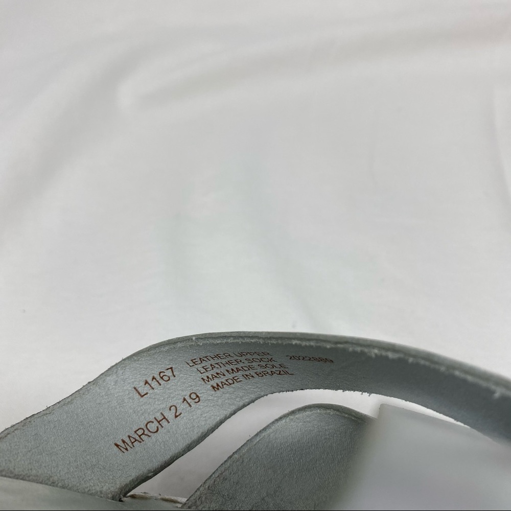 Madewell Metallic The Boardwalk Woven Slide Sandal - Picture 9 of 11